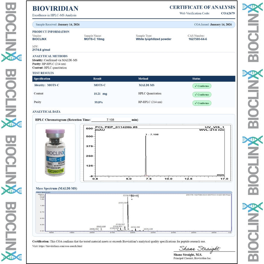 MOTS-C 10MG